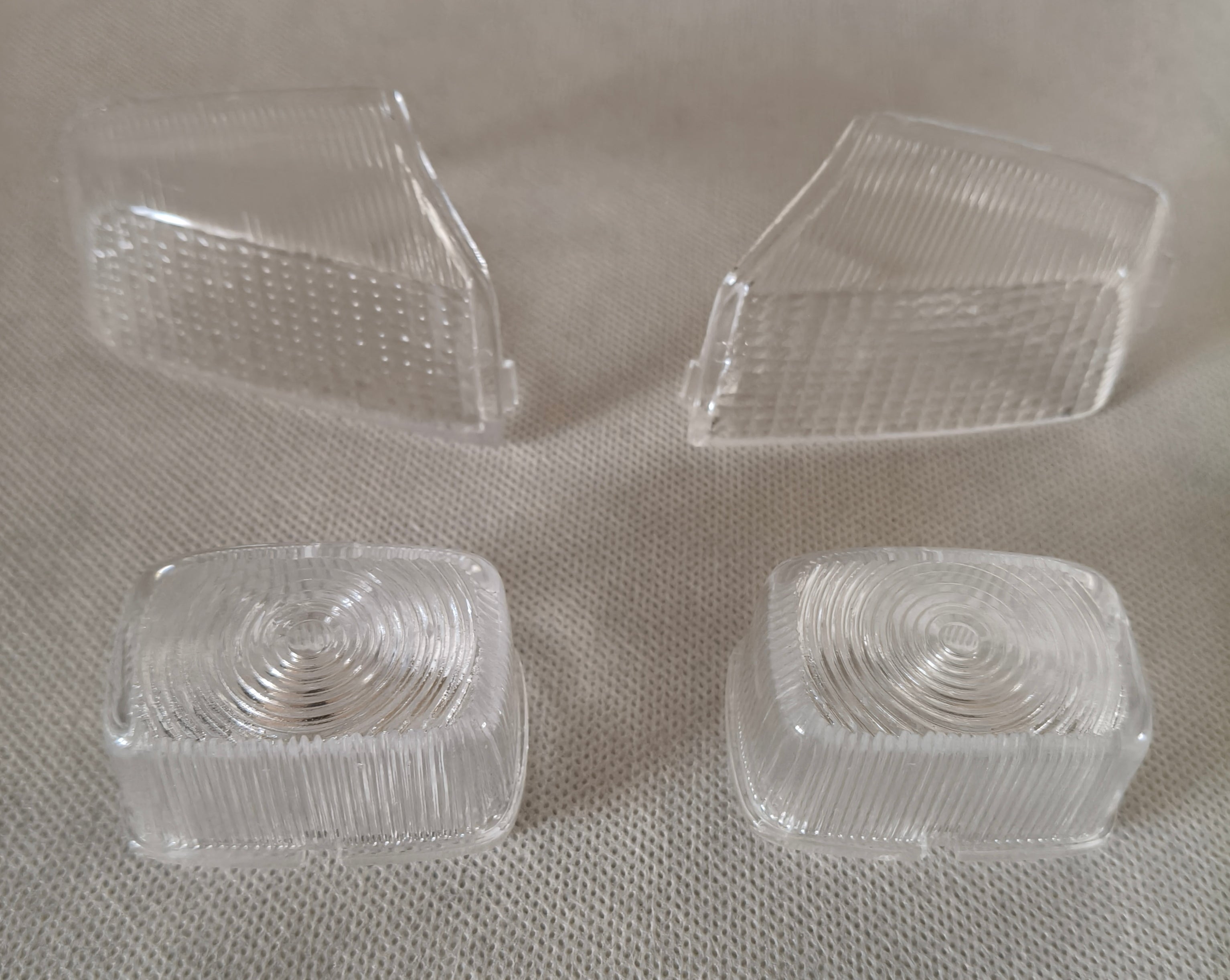 Cabochon de clignotant AV-AR Blanc