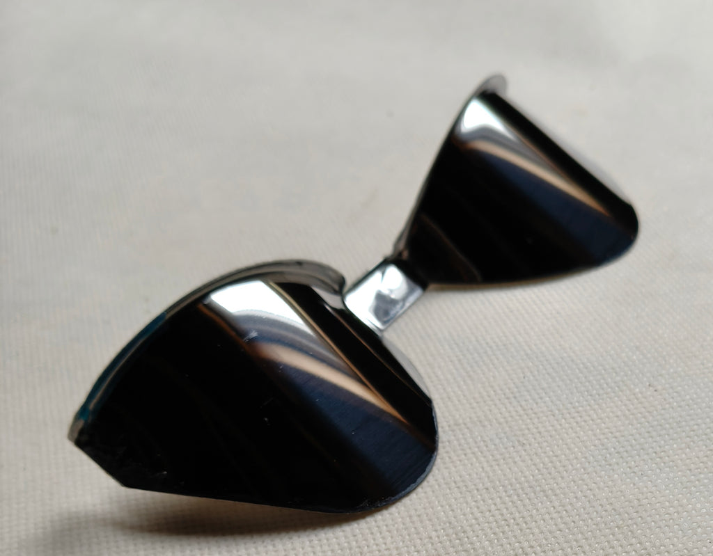 Casquette de phare chrome