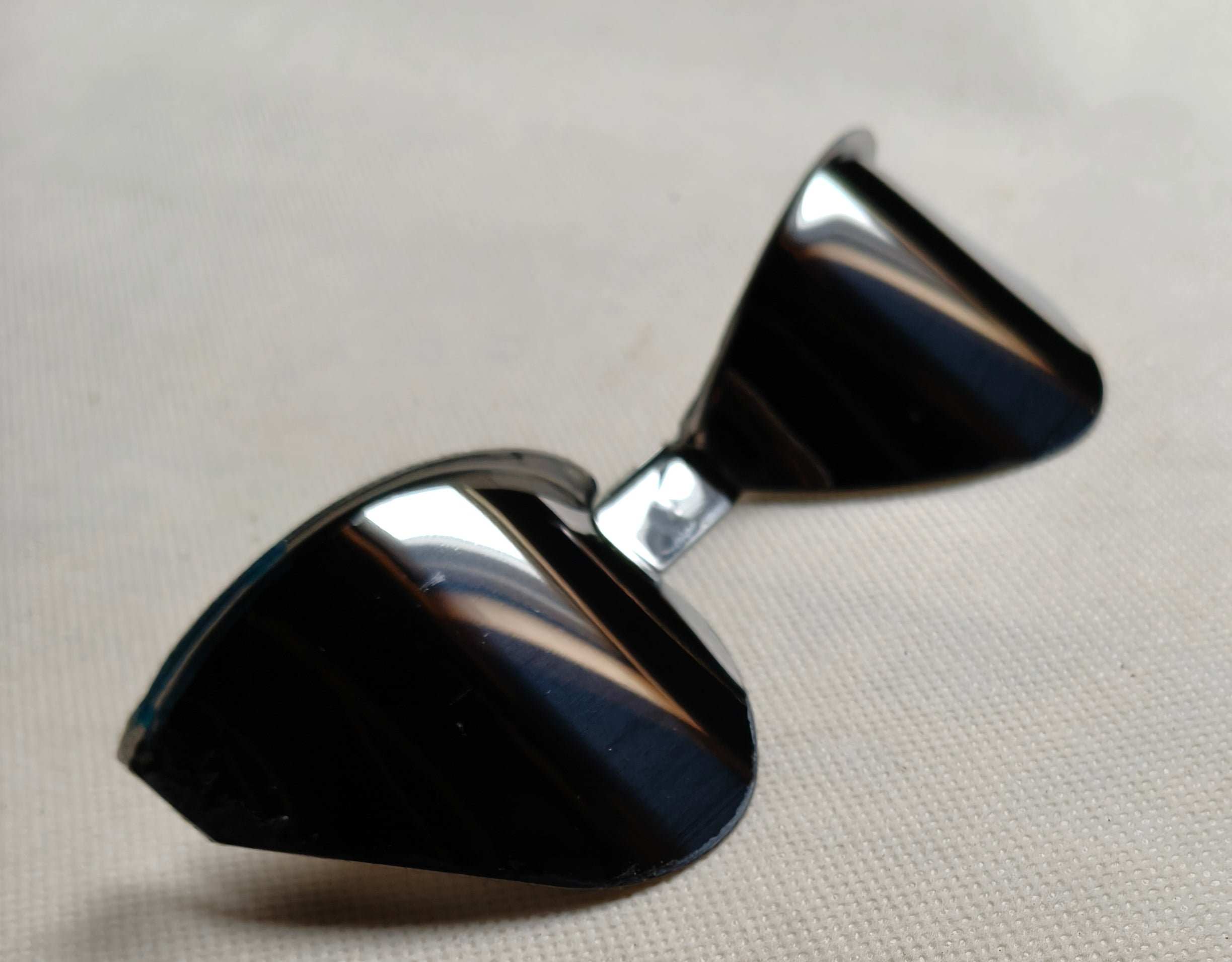 Casquette de phare chrome