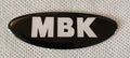 Emblème 3D MBK