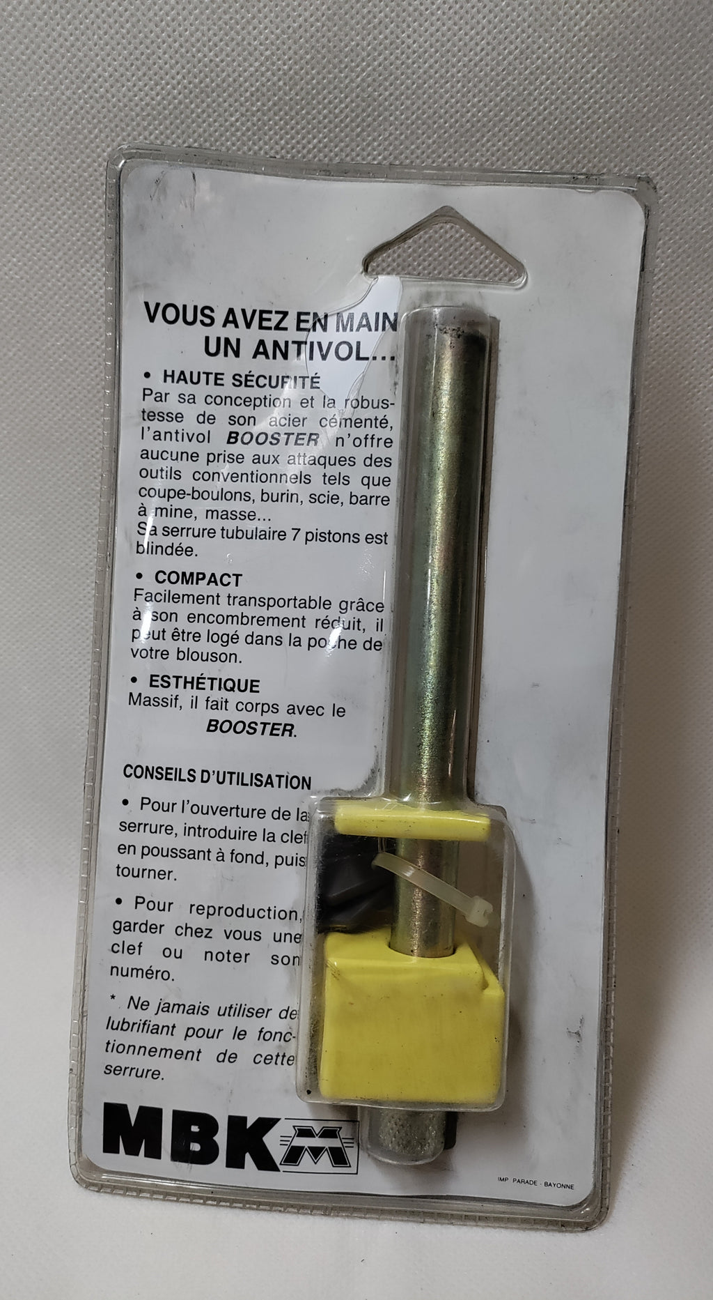 Antivol MBK 3VL